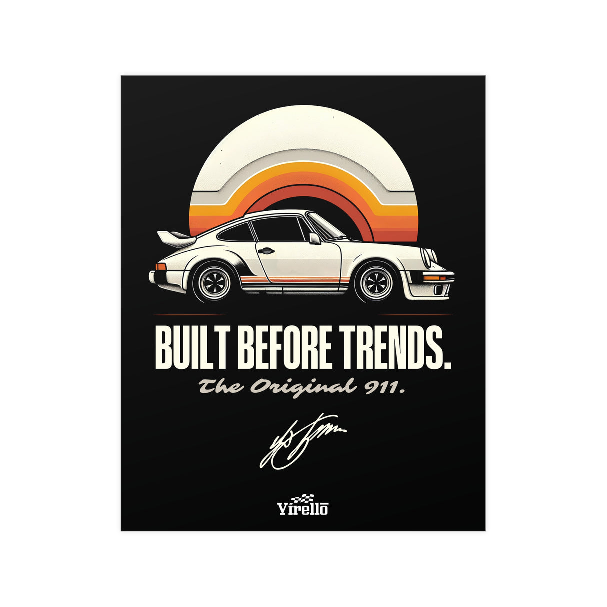 1974-1989 Porsche 911 Turbo (930) Poster