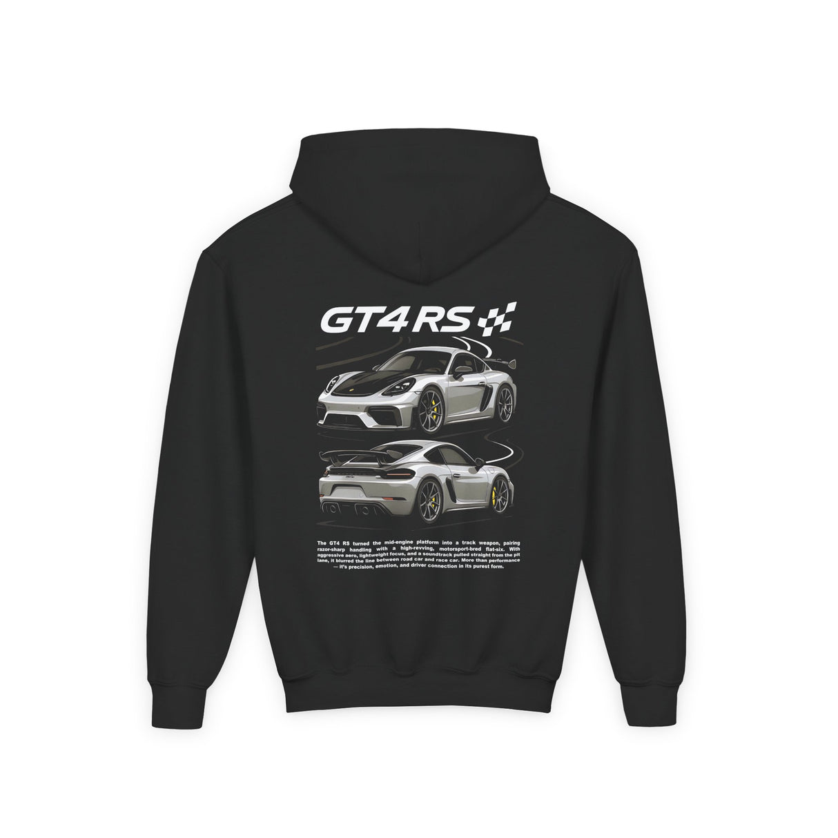 Porsche Cayman GT4 RS Kids Hoodie