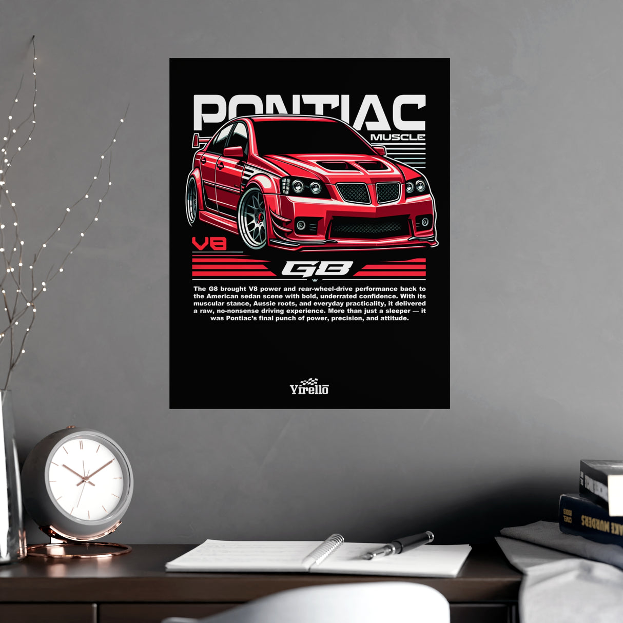 2008-2009 Pontiac G8 Poster
