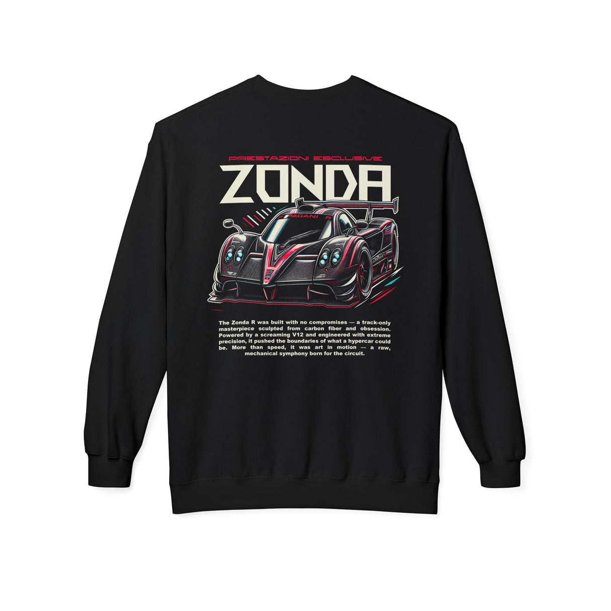 2009-2011 Pagani Zonda R Sweatshirt