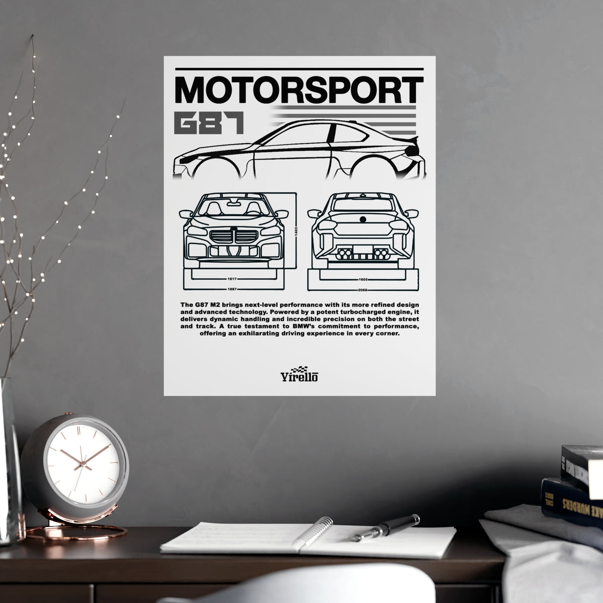 BMW M2 (G87) Poster
