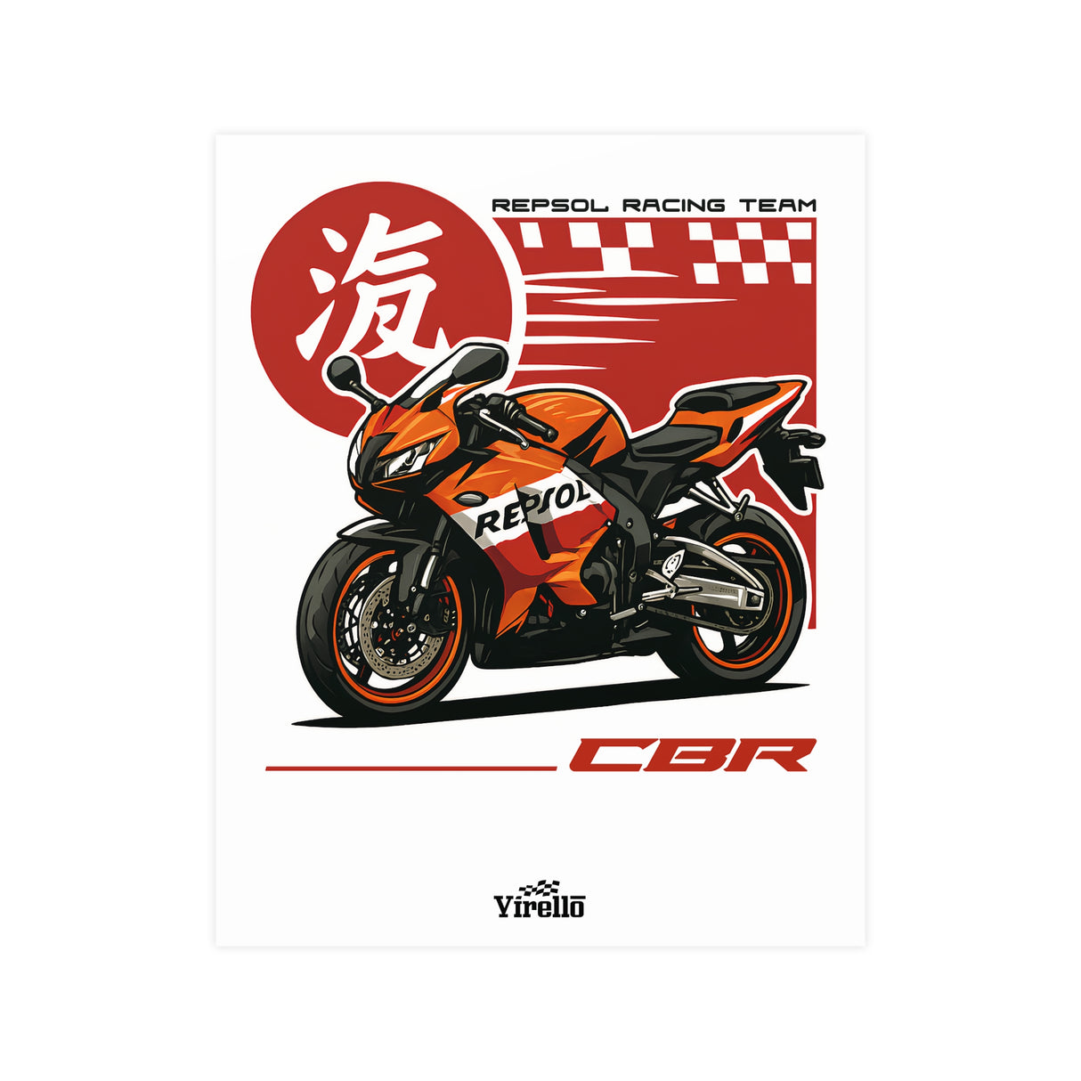 Honda CBR Repsol Poster