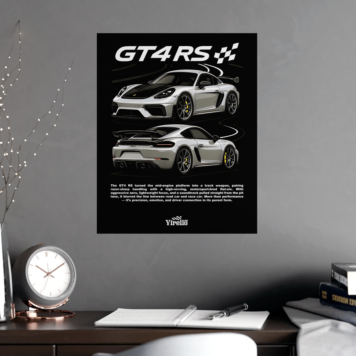 Porsche Cayman GT4 RS Poster