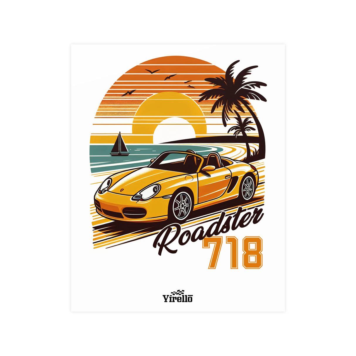 1997-2004 Porsche 718 Boxster (986) Poster