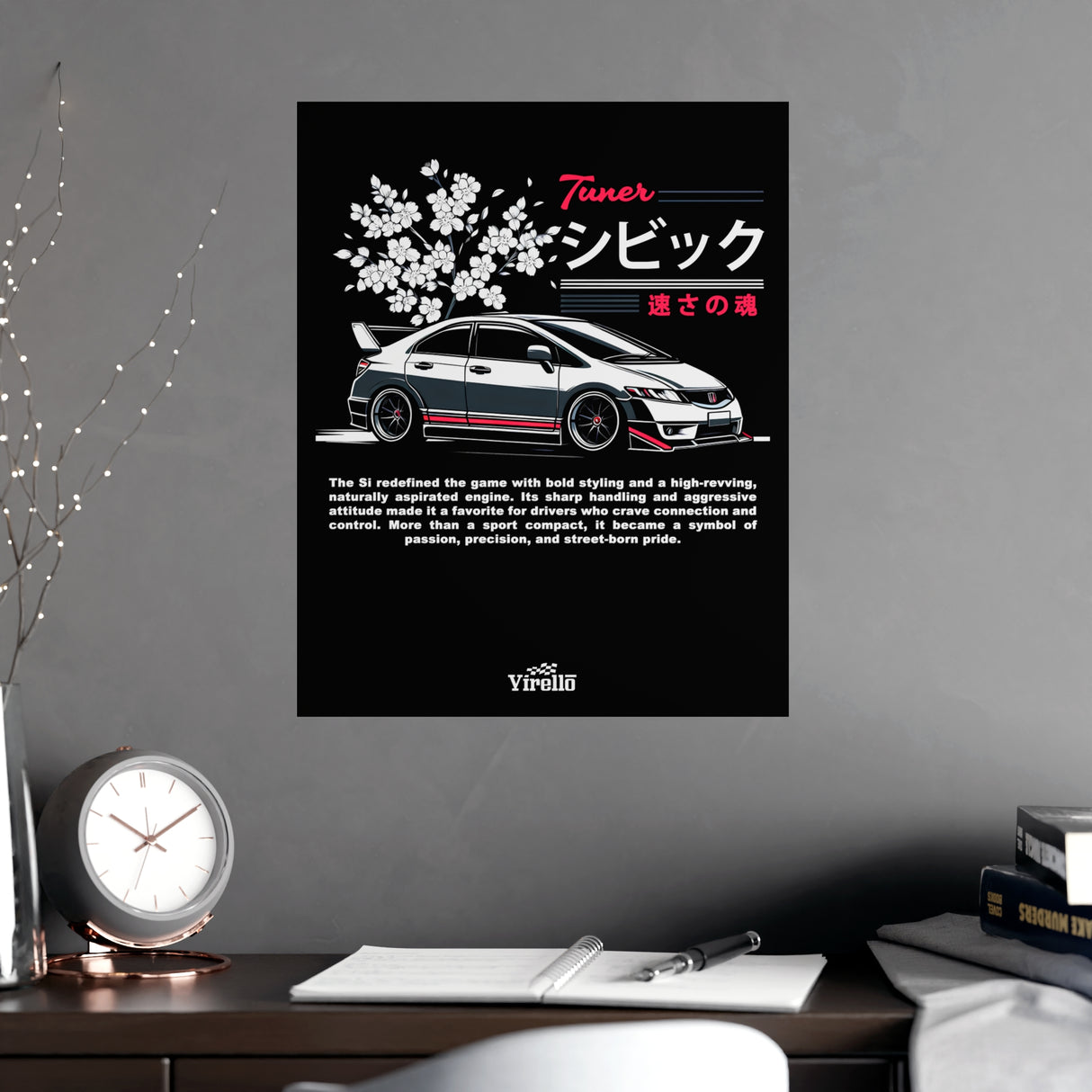 2006–2011 Honda Civic Si Poster