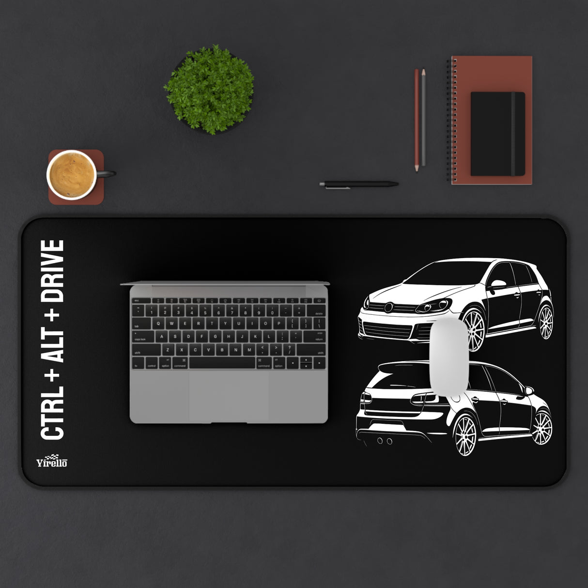 2009-2013 Volkswagen Golf GTI Mk6 Desk Mat