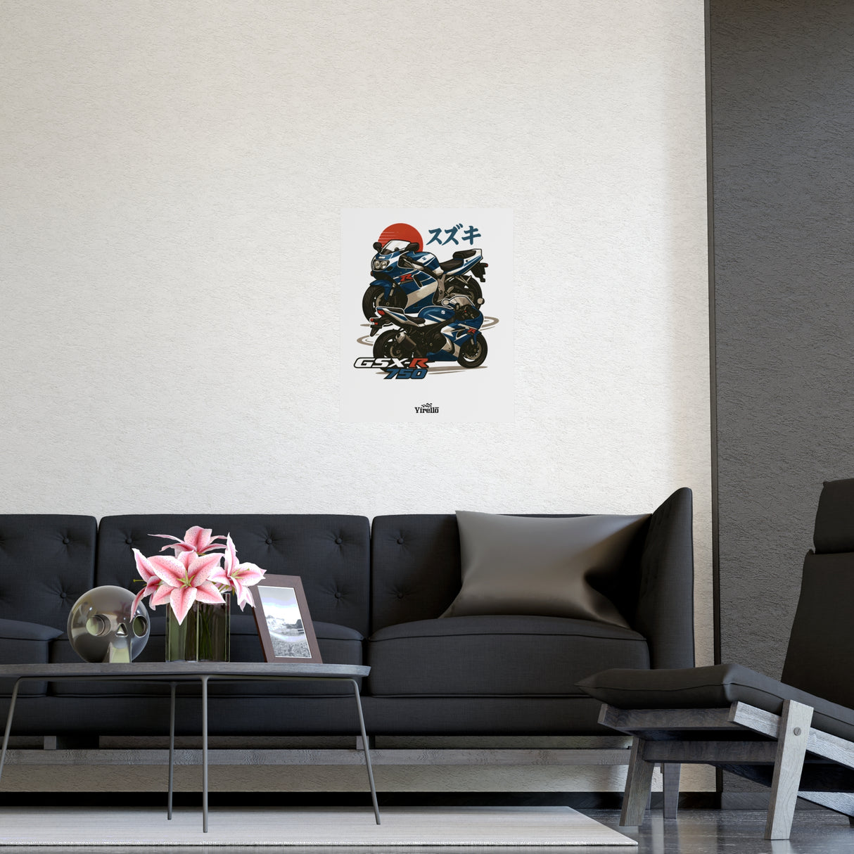 Suzuki GSX-R750 Poster