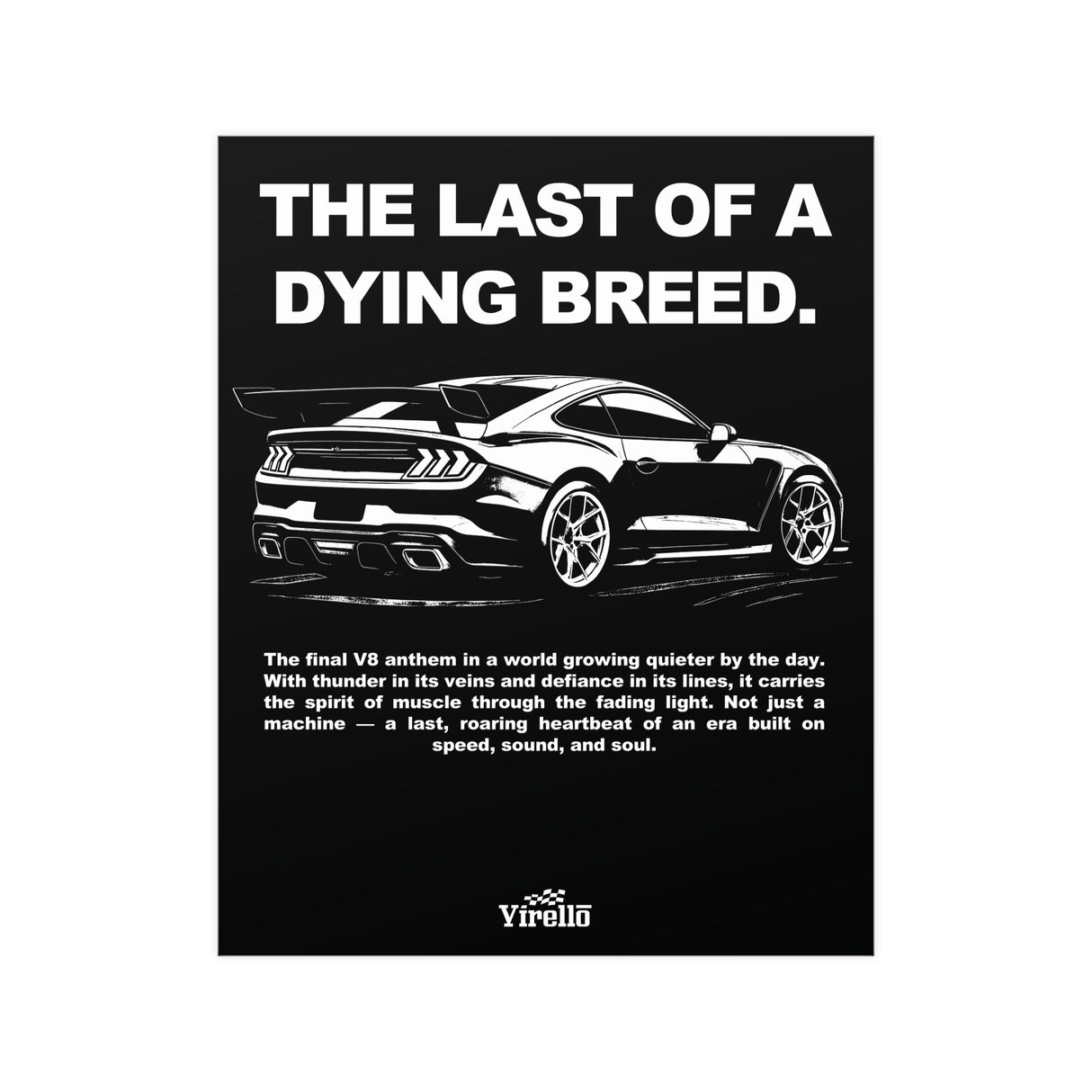 2024+ Ford Mustang (S650) Poster