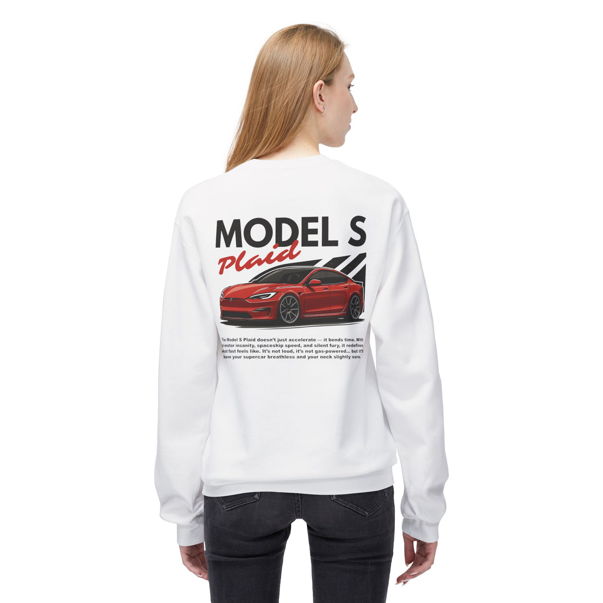 2021+ Tesla Model S Plaid Sweatshirt