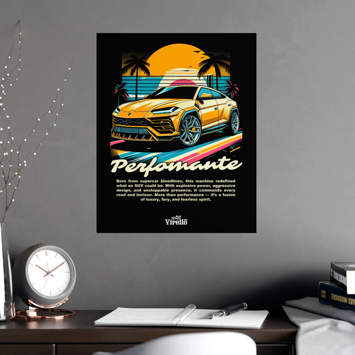 2018+ Lamborghini Urus Poster