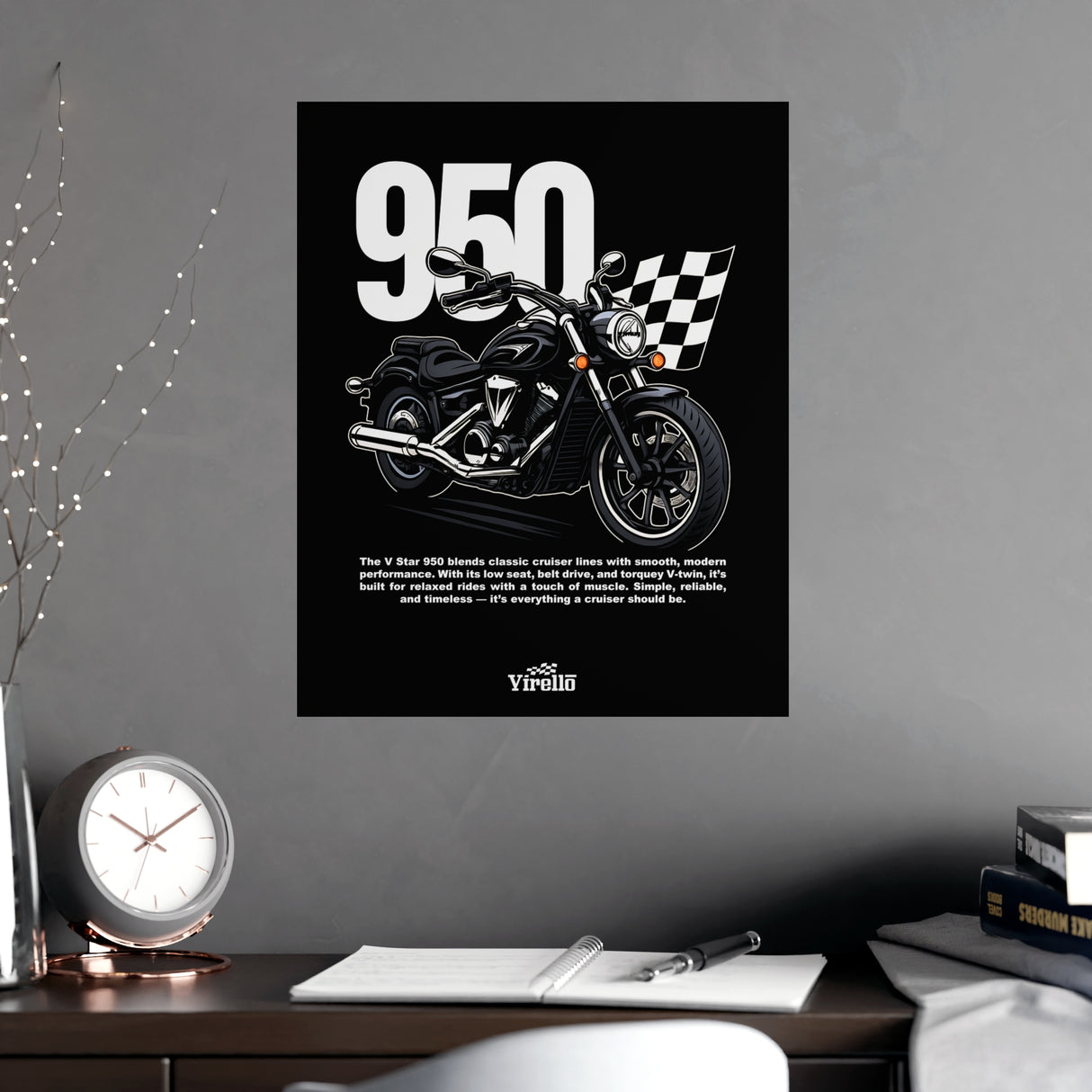 Yamaha V Star 950 Poster