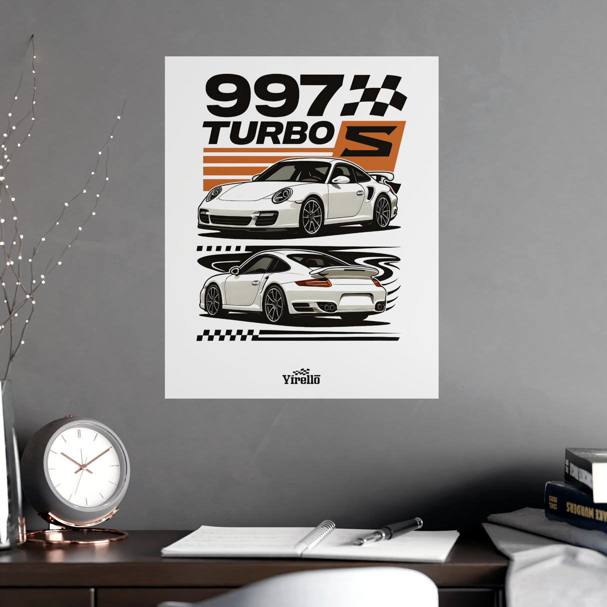 2007-2013 Porsche 911 Turbo S (997) Poster