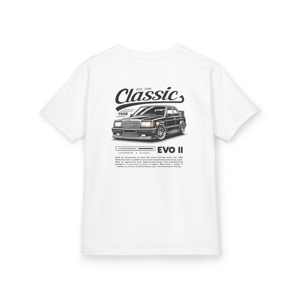 1990–1992 Mercedes-Benz 190E Evo II Kids T-Shirt