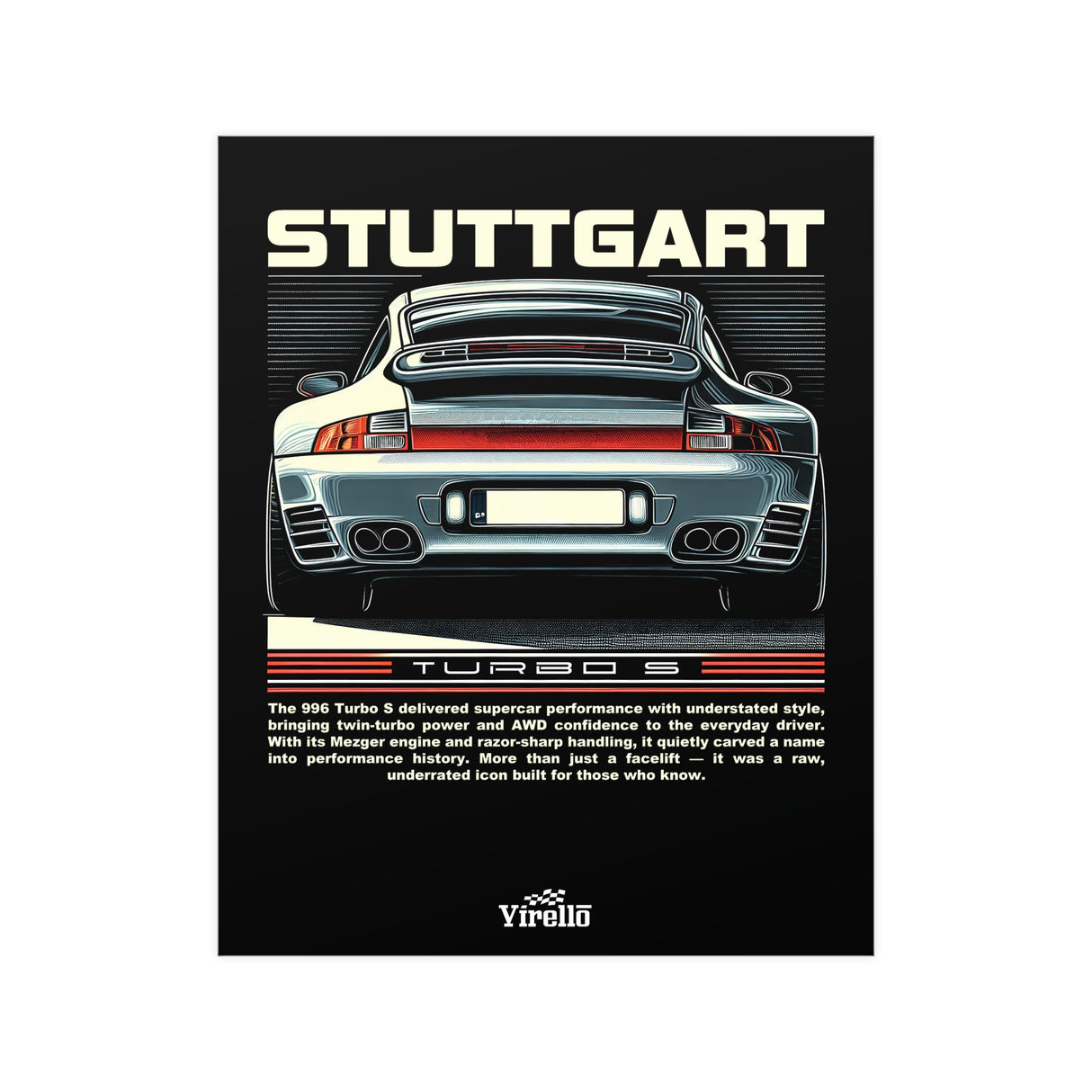 2000-2006 Porsche 911 Turbo S (996) Poster