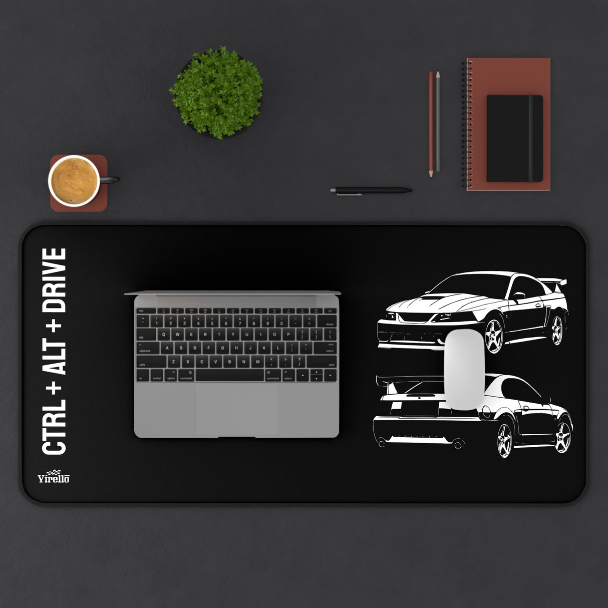 2000 Ford Mustang SVT Cobra R Desk Mat