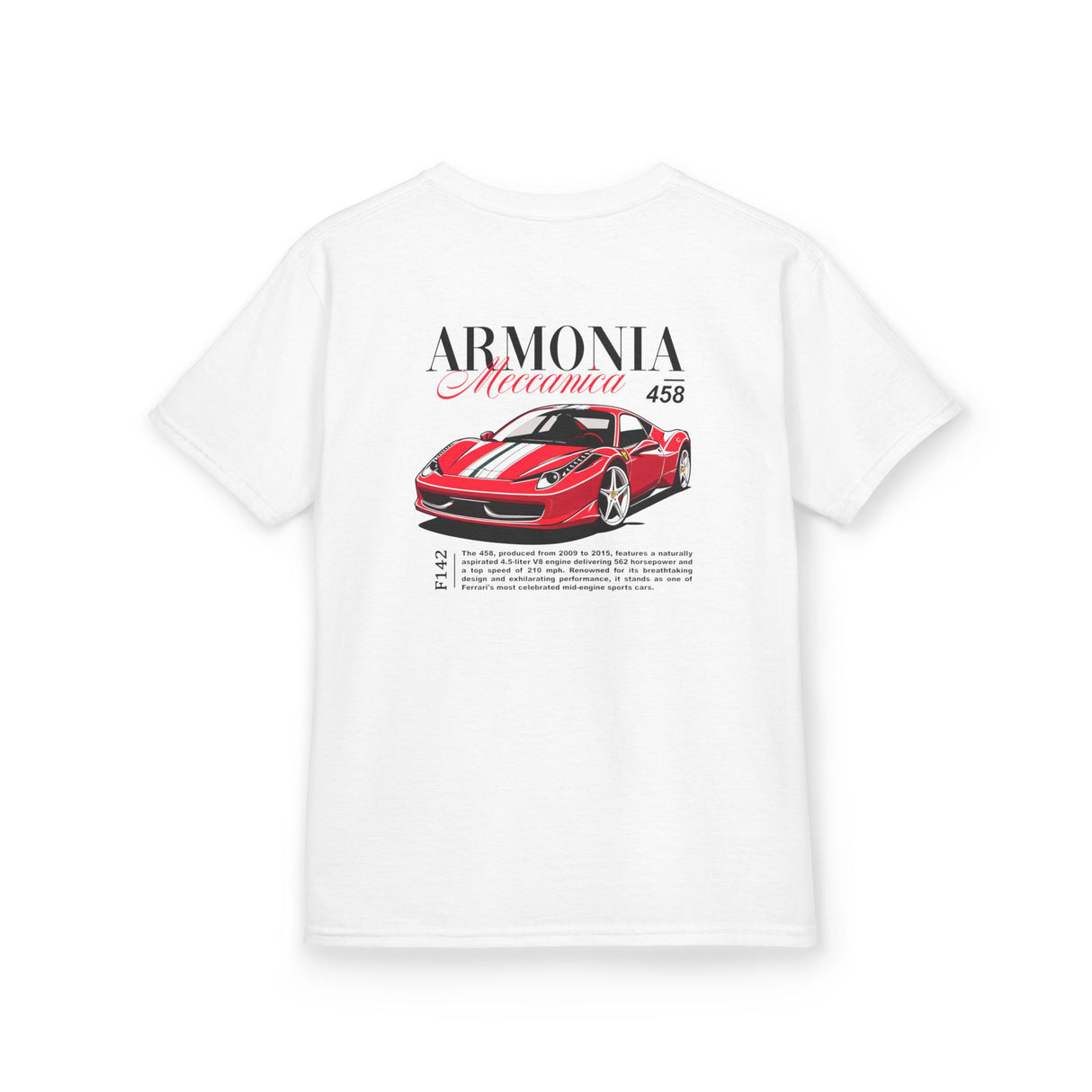 2009–2015 Ferrari 458 Italia Kids T-Shirt