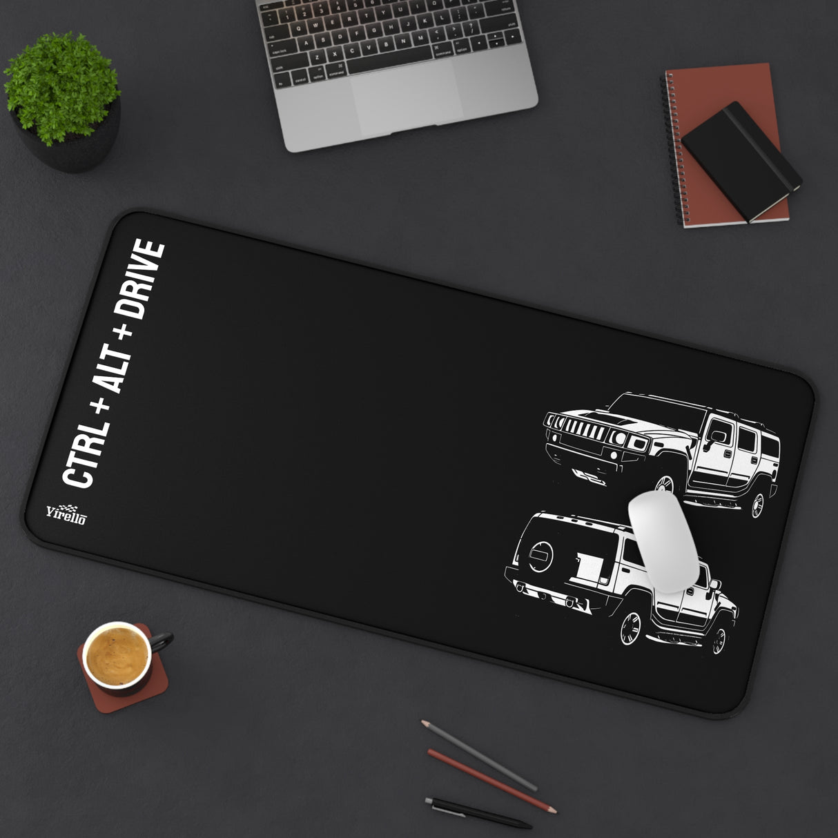 2003–2009 Hummer H2 Desk Mat