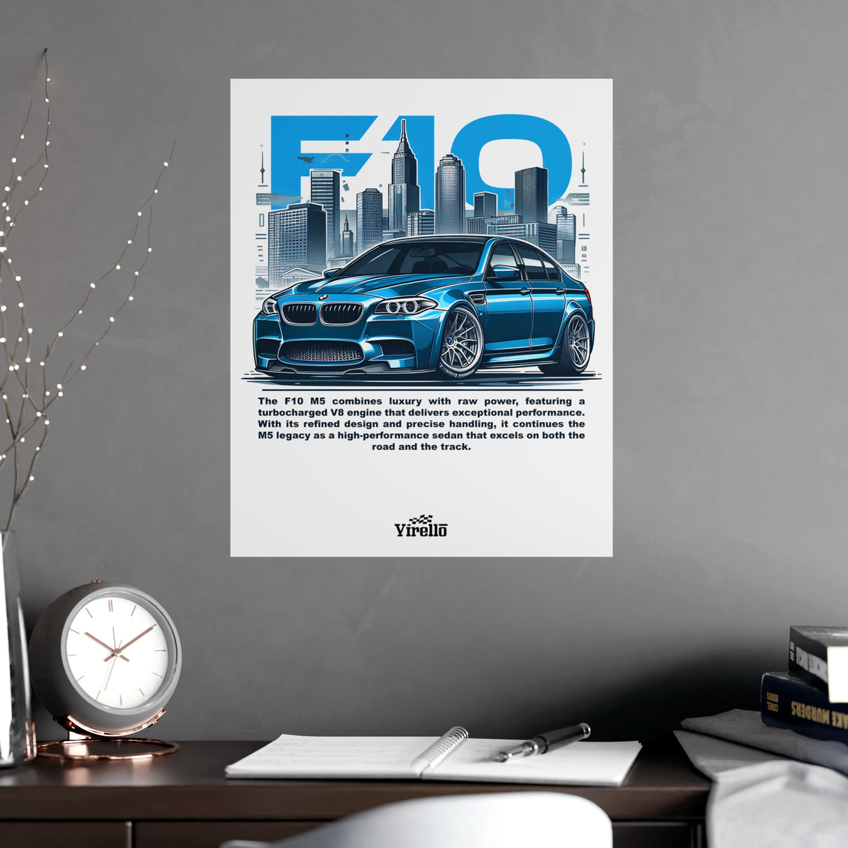 BMW M5 (F10) Poster