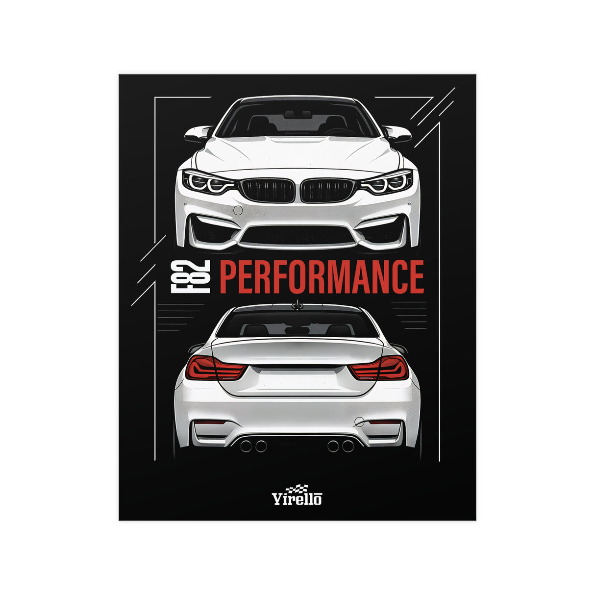 BMW M4 (F82) Poster