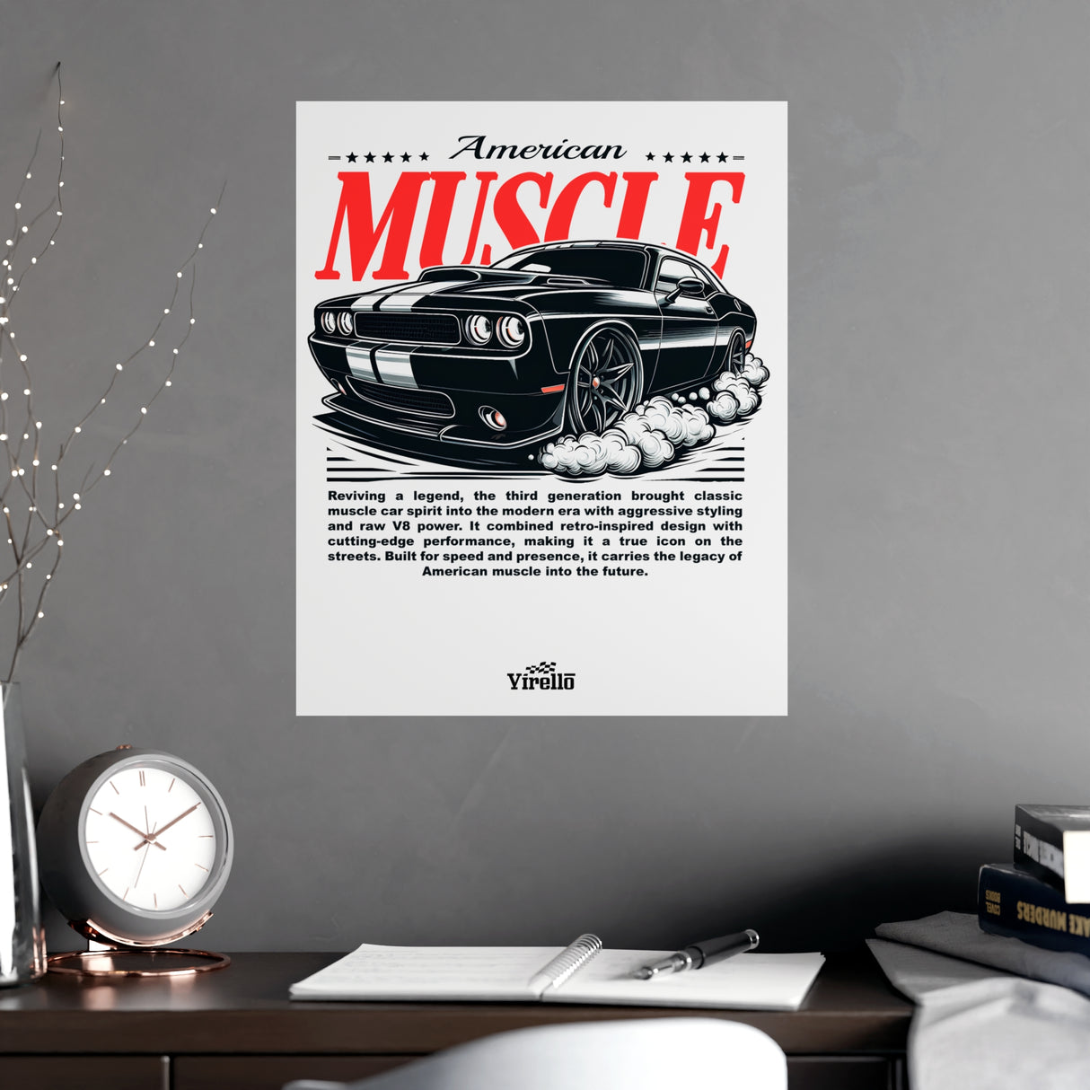 2008-2014 Dodge Challenger SRT8 Poster