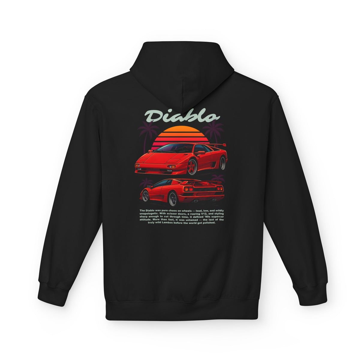 1990–2001 Lamborghini Diablo Hoodie