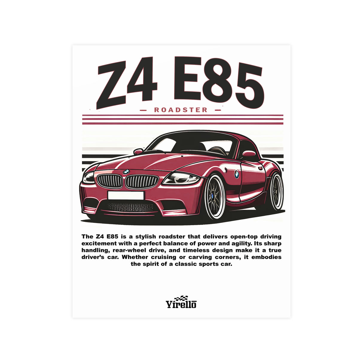 BMW Z4 (E85) Poster