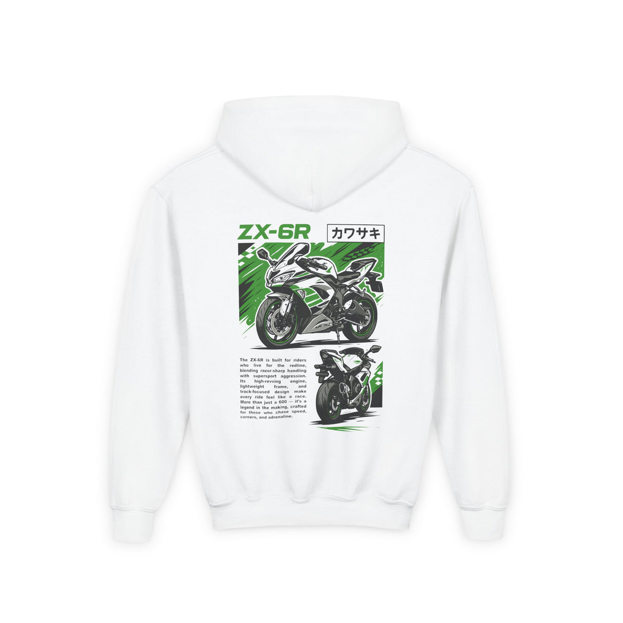Kawasaki ZX-6R Kids Hoodie