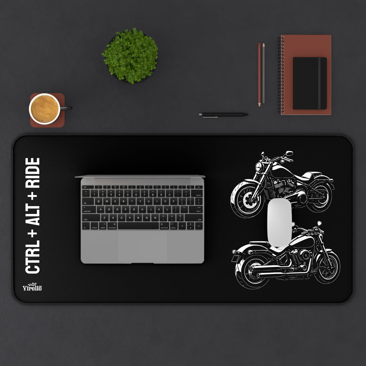 Harley Softail Desk Mat
