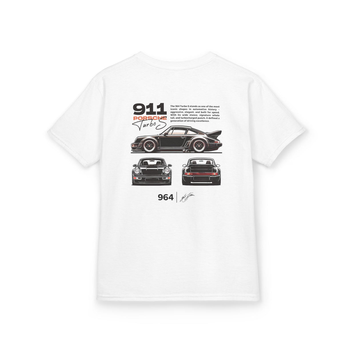 1990-1994 Porsche 911 Turbo S (964) Kids T-Shirt