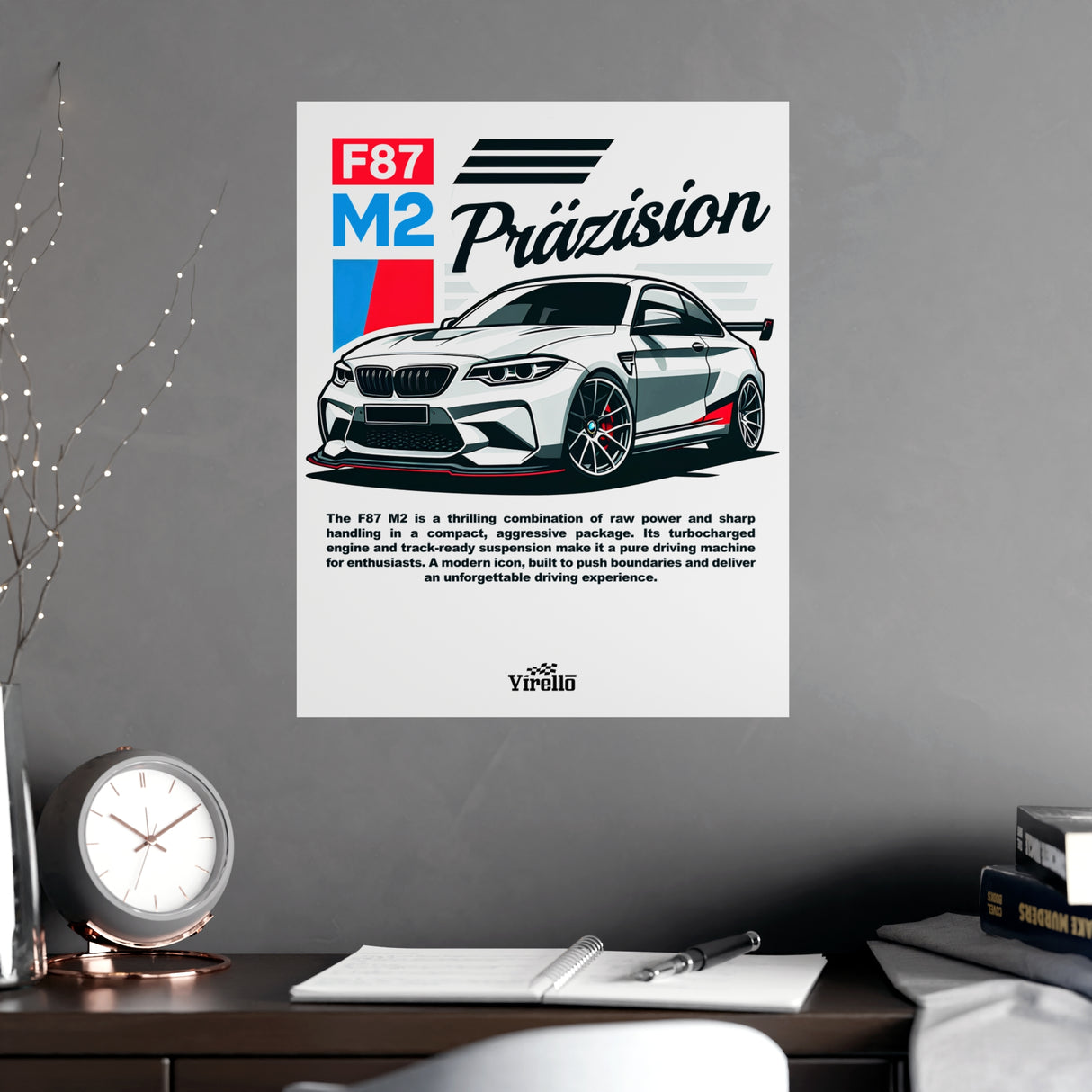 BMW M2 (F87) Poster