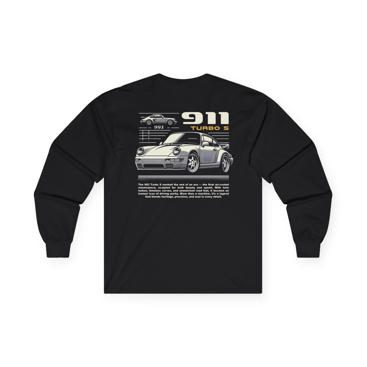 1995-1998 Porsche 911 Turbo S (993) Long Sleeve Shirt