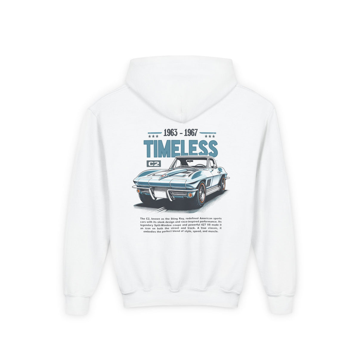 1963–1967 Chevrolet Corvette (C2) Kids Hoodie