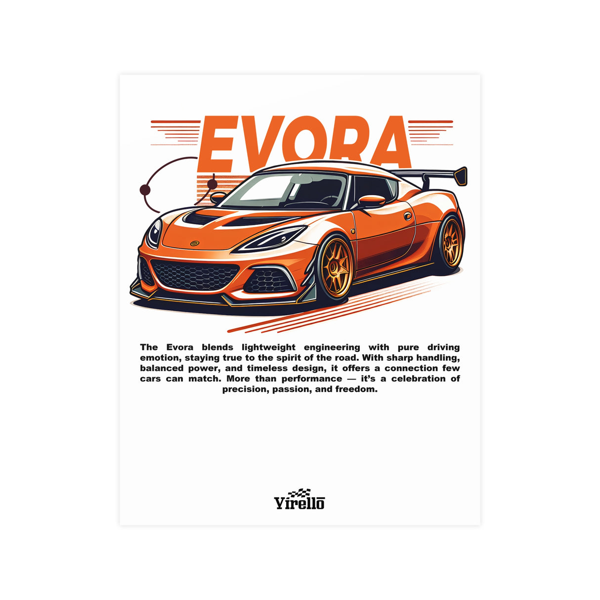 2009–2021 Lotus Evora Poster