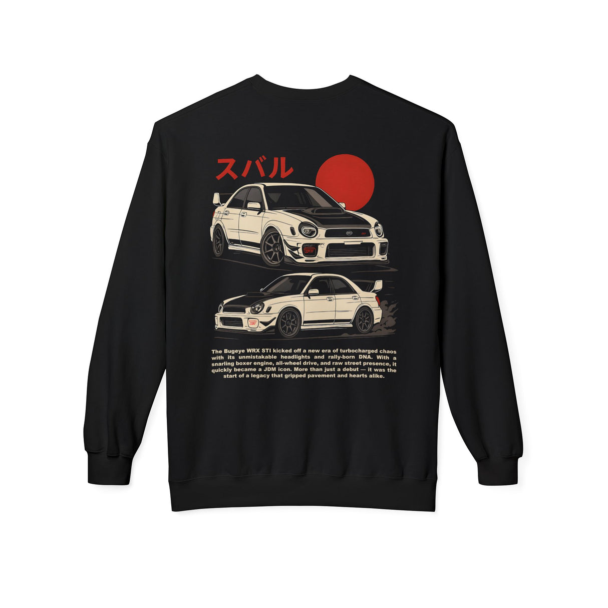 2001-2003 Subaru WRX "Bugeye" Sweatshirt