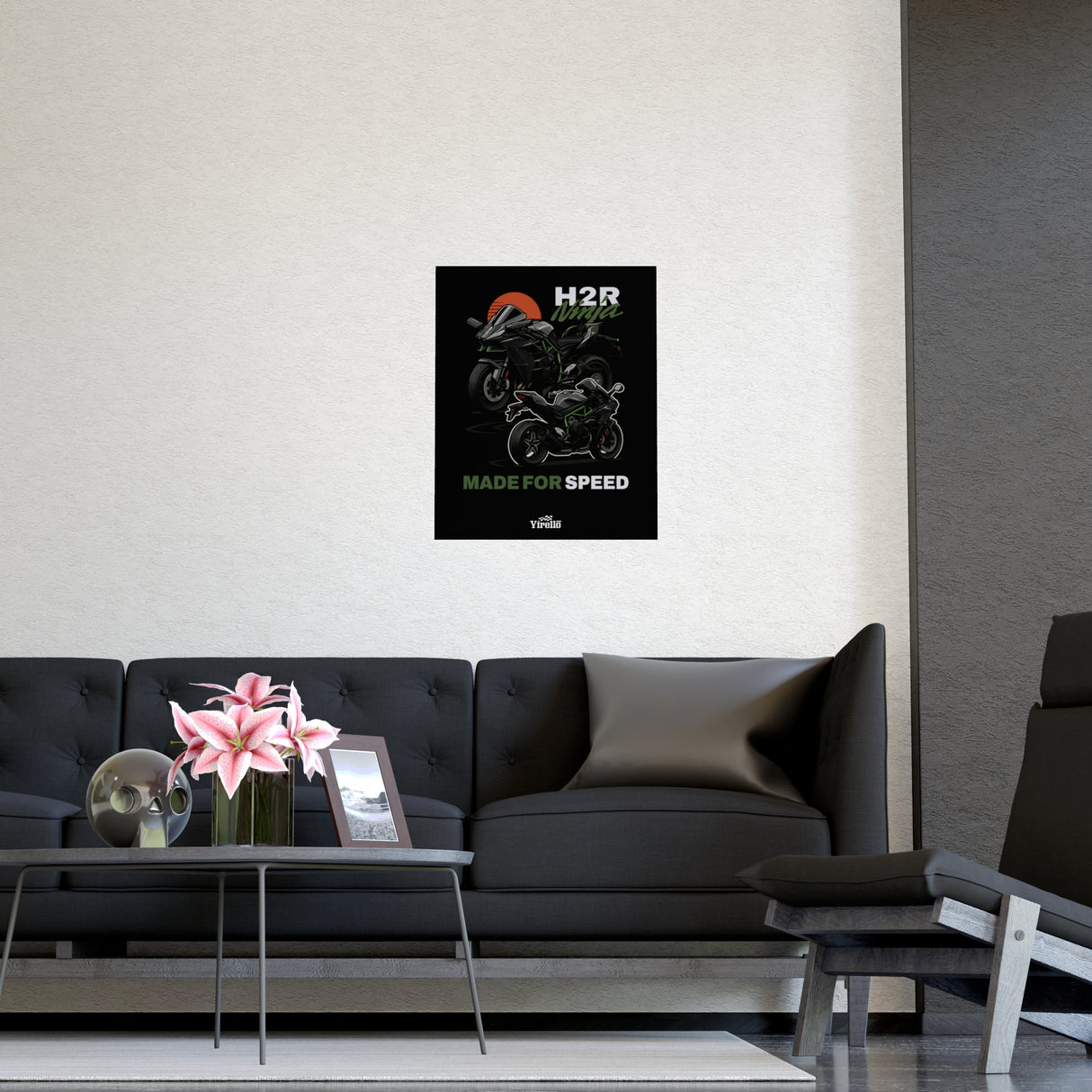 Kawasaki Ninja H2R Poster