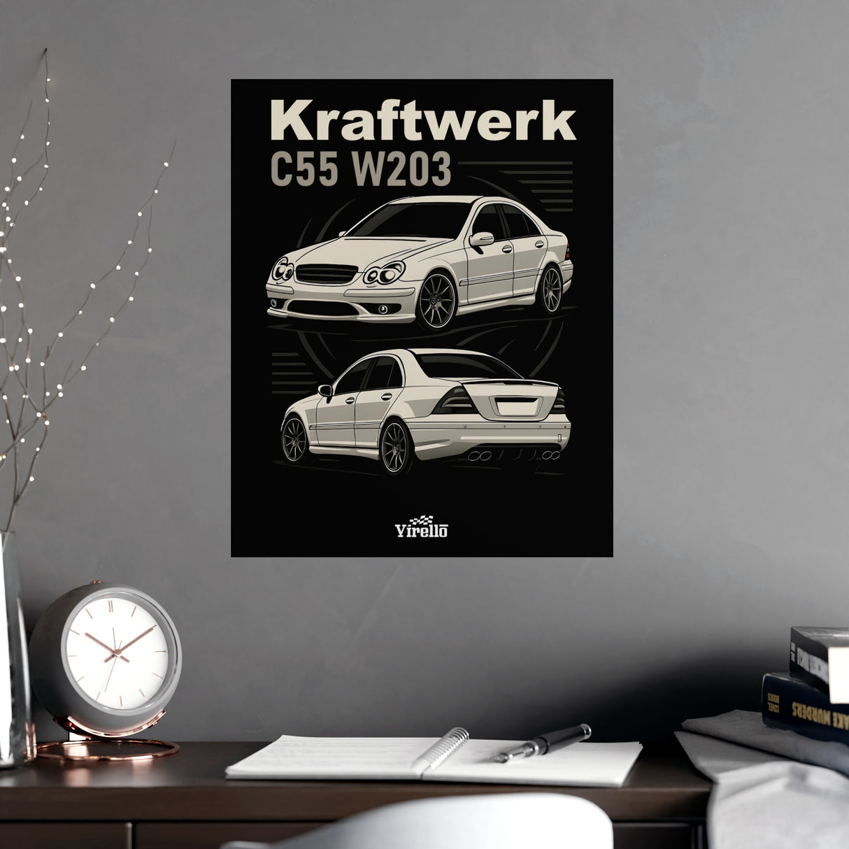 2004–2006 Mercedes-Benz C55 AMG Poster