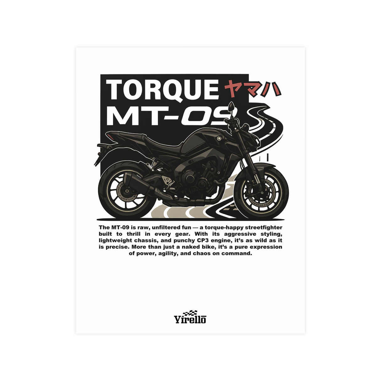 Yamaha MT-09 Poster
