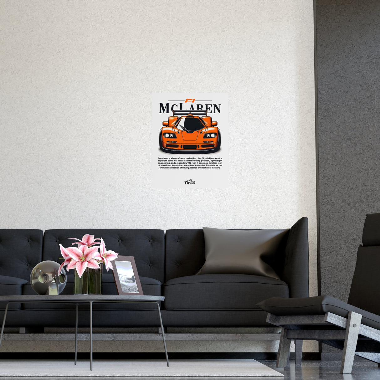 1992–1998 McLaren F1 Poster