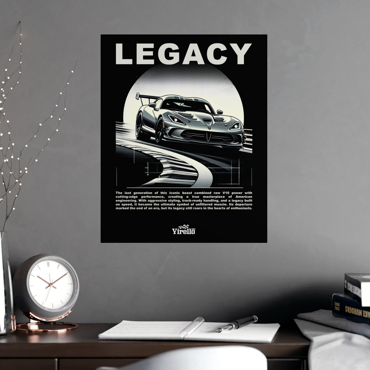 2013–2017 Dodge Viper (VX I) Poster