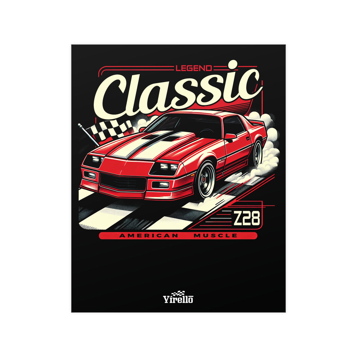 1982–1992 Chevrolet Camaro Poster