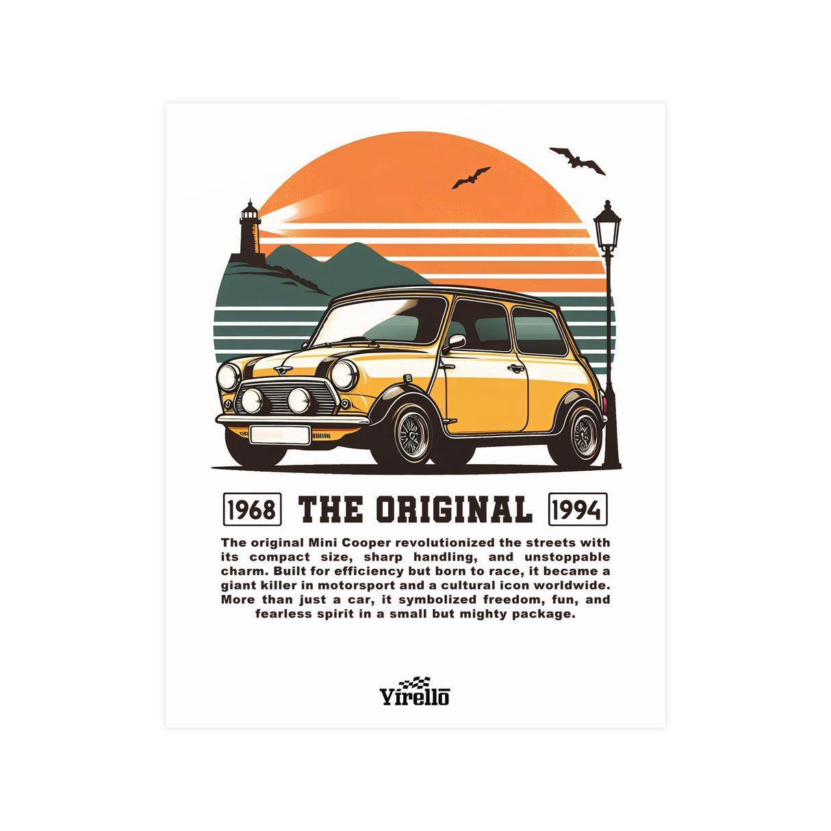 1959-2000 Mini Cooper (Mk 1) Poster
