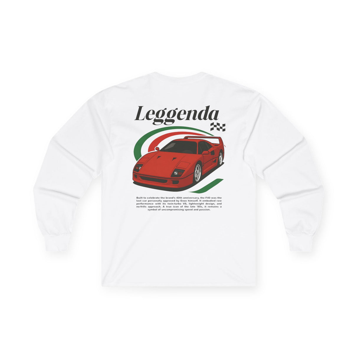 1987–1992 Ferrari F40 Long Sleeve Shirt