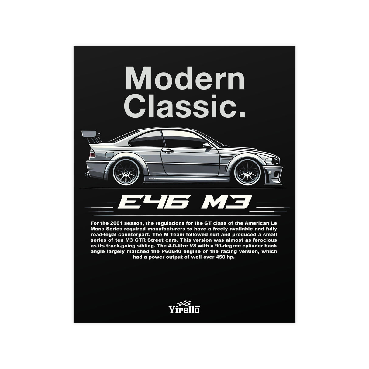 BMW M3 (E46) Poster