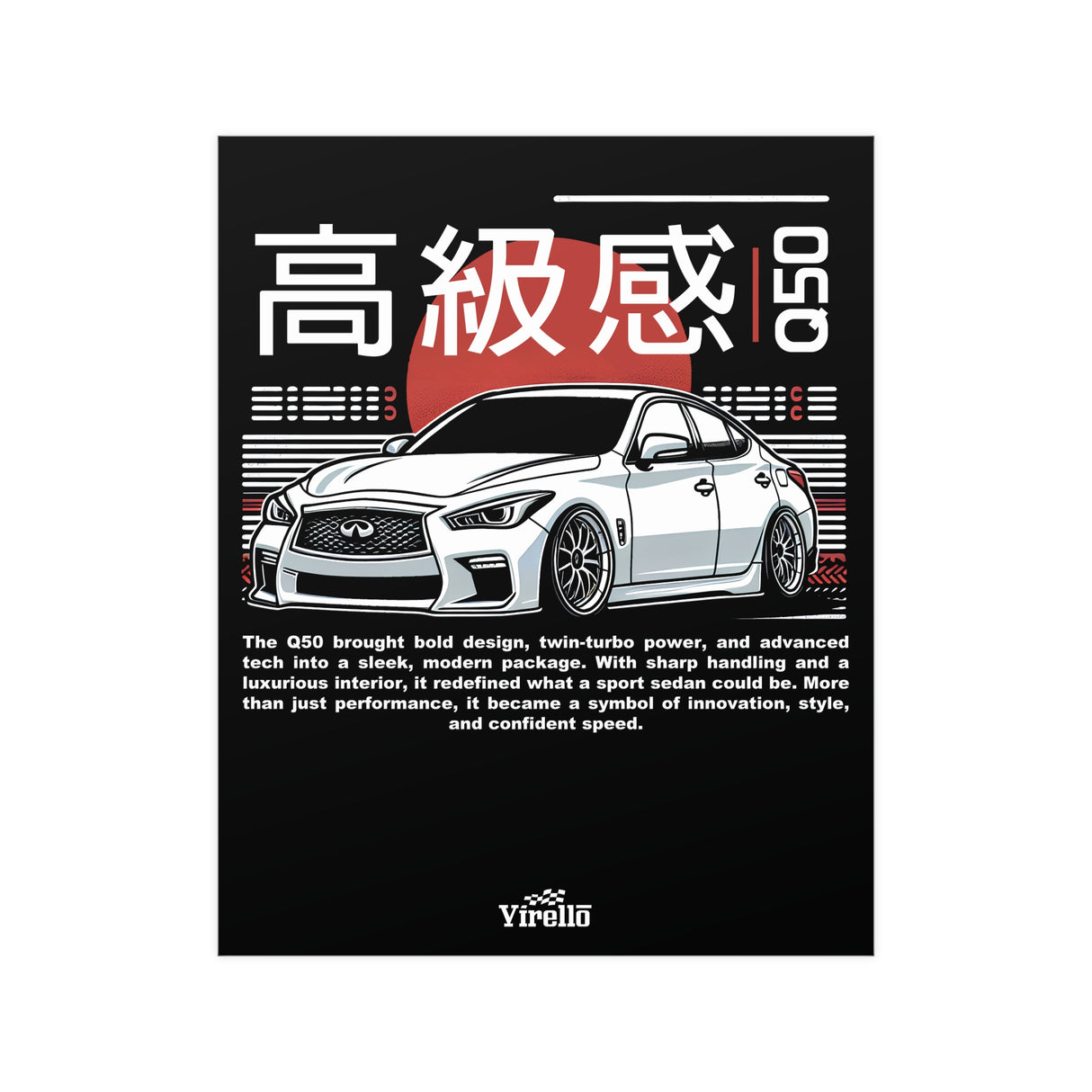 2014+ Infiniti Q50 Poster