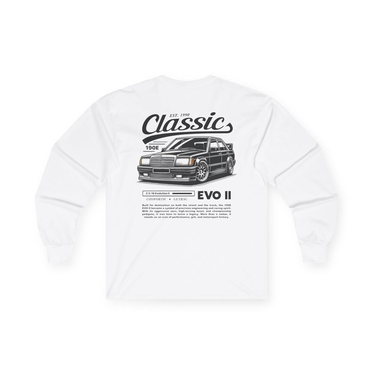 1990–1992 Mercedes-Benz 190E Evo II Long Sleeve Shirt