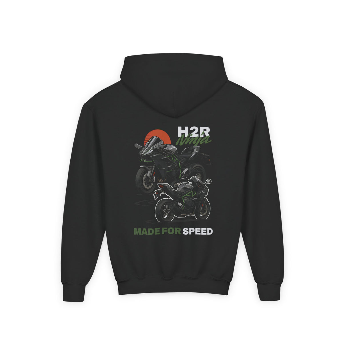 Kawasaki Ninja H2R Kids Hoodie