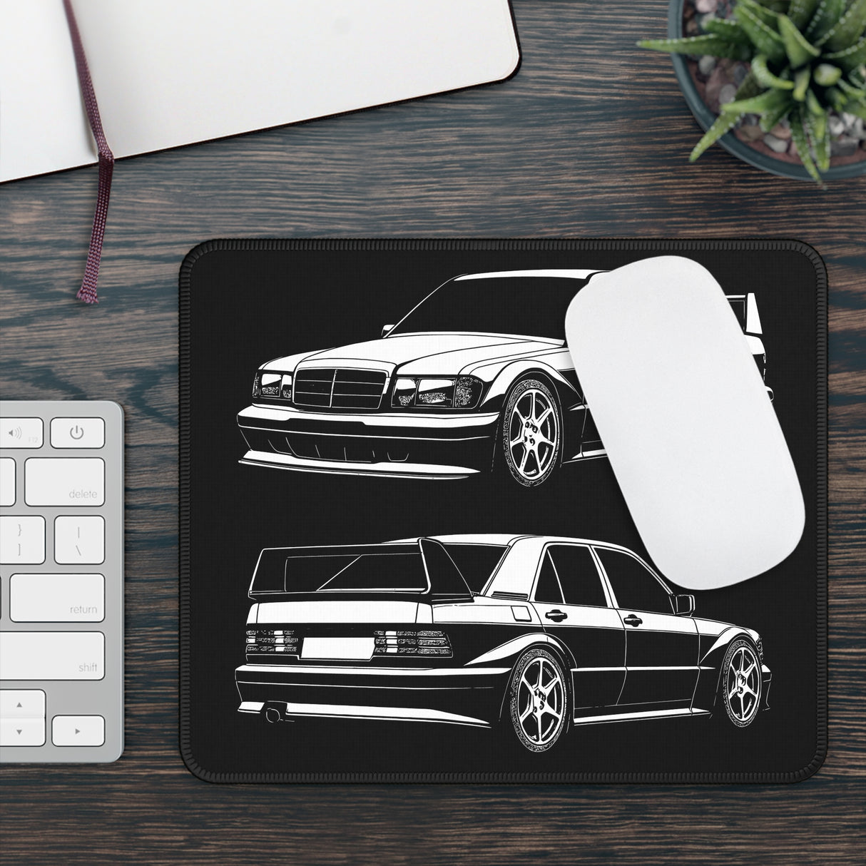 1990–1992 Mercedes-Benz 190E Evo II Mouse Pad