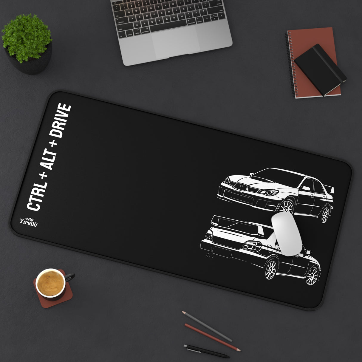 2006-2007 Subaru WRX STI "Hawkeye" Desk Mat