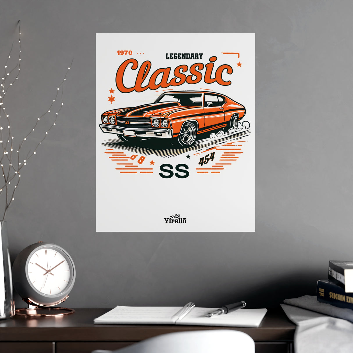 1968–1972 Chevrolet Chevelle SS Poster