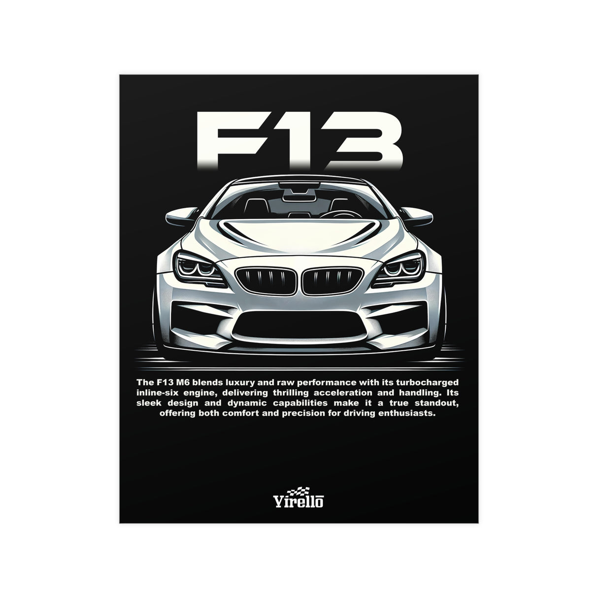 BMW M6 (F13) Poster